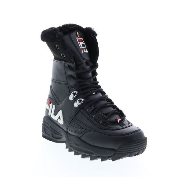 Fila Womens Disruptor Boot Black Boots (NWT) - Picture 2 of 7
